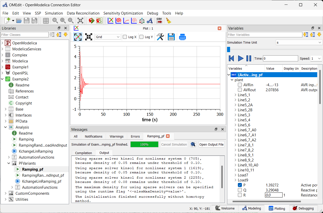 Example2 Case Study Sim.