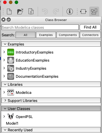 OpenIPSL in WSM