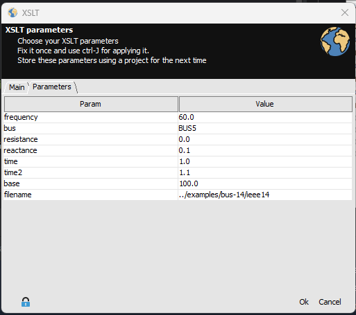 Parameters